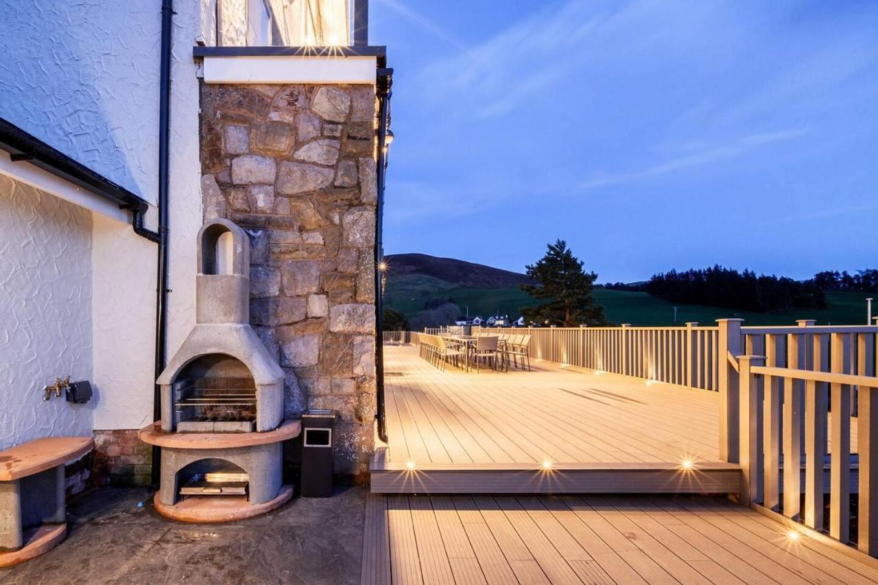 Clwyd Gate Manor Pool Sauna Hottub Cave Wales Ruthin Eksteriør billede