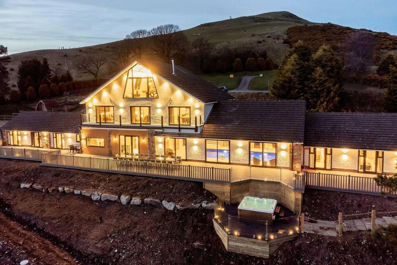Clwyd Gate Manor Pool Sauna Hottub Cave Wales Ruthin Eksteriør billede