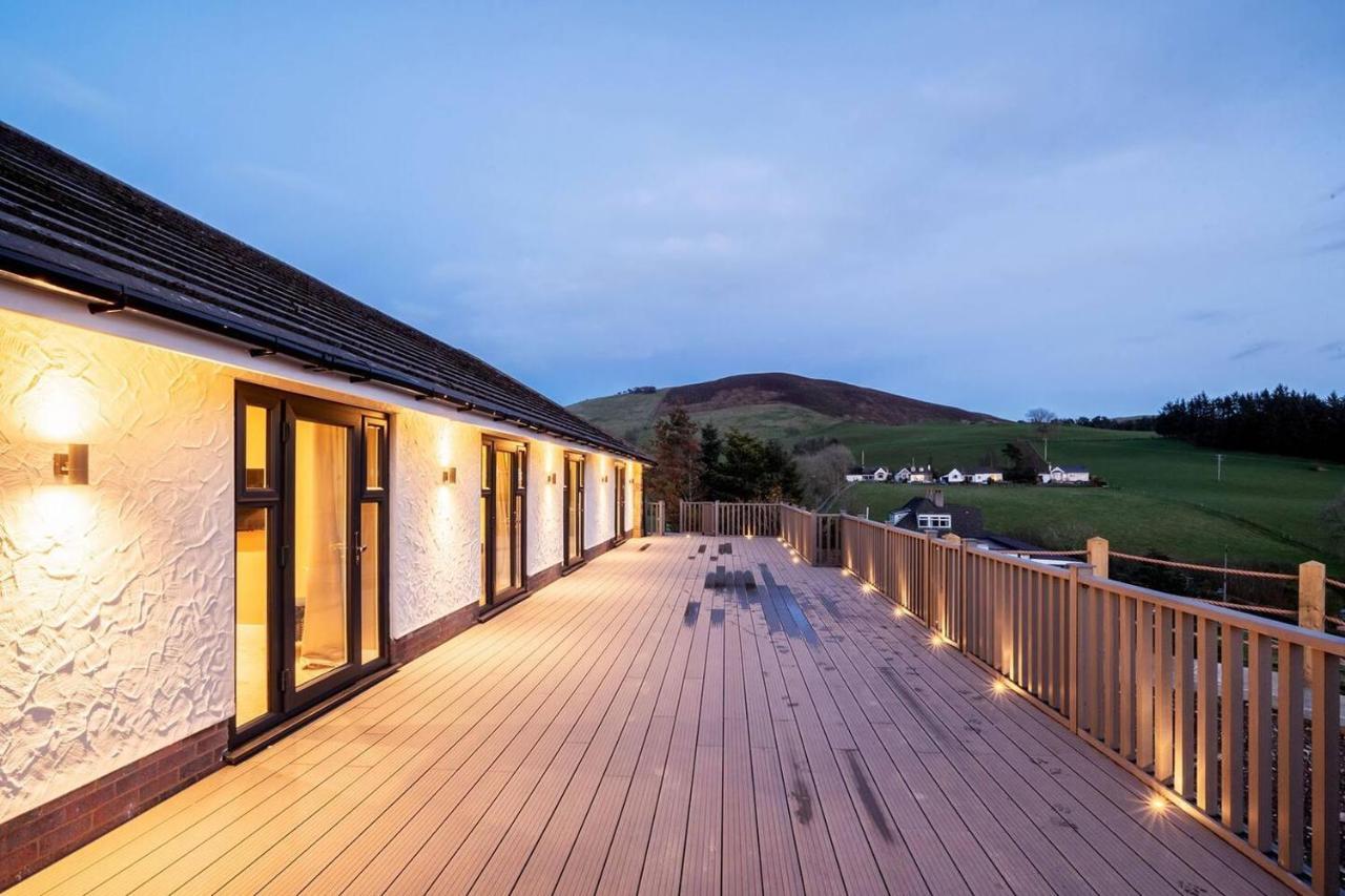 Clwyd Gate Manor Pool Sauna Hottub Cave Wales Ruthin Eksteriør billede